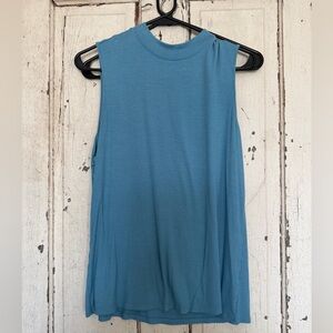 Sleeveless Blue Women's Top